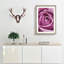 The Heart of a Pink Rose - Picture Frame Painting Print-56855697-56855698