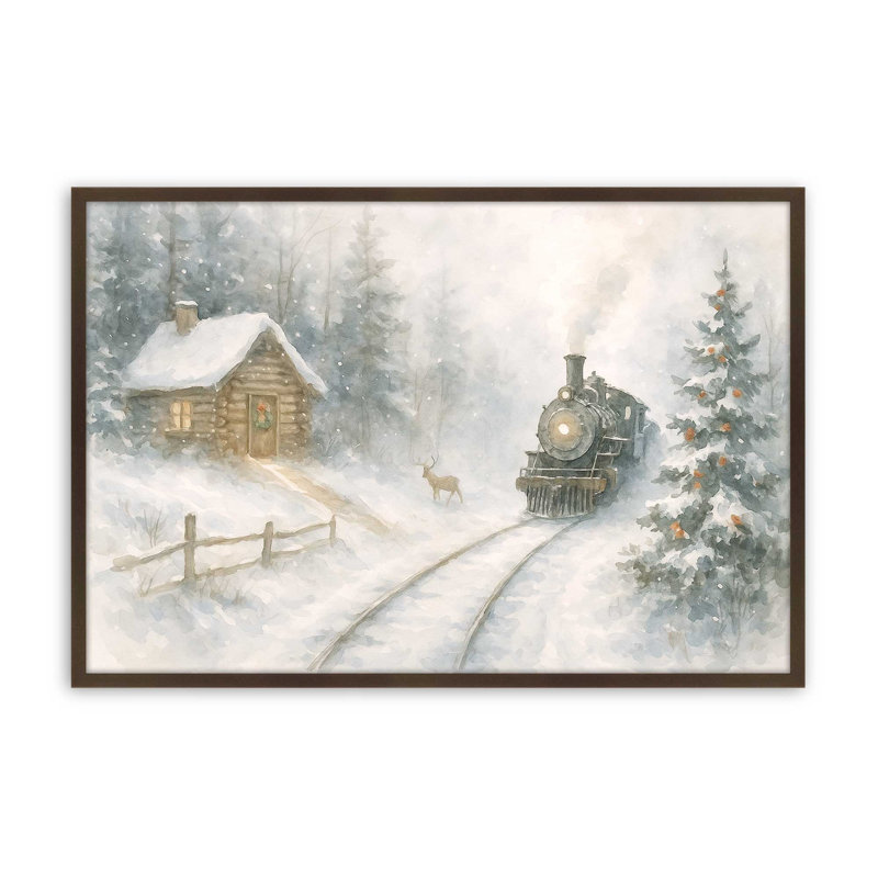 Whistle of Winter Art Print, Belvinder Brown, 18" x 24"