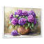 Hortensias dans un vase rustique - hydrangées, art mural-182976066-72721597-72721596
