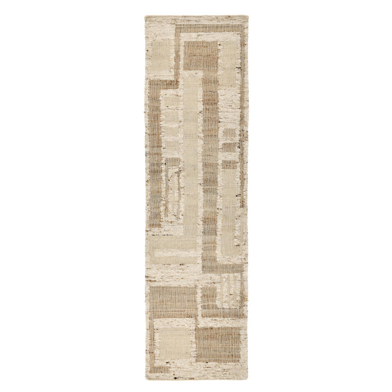 Muda Abstract Area Rug, Runner 2'7'' x 8'