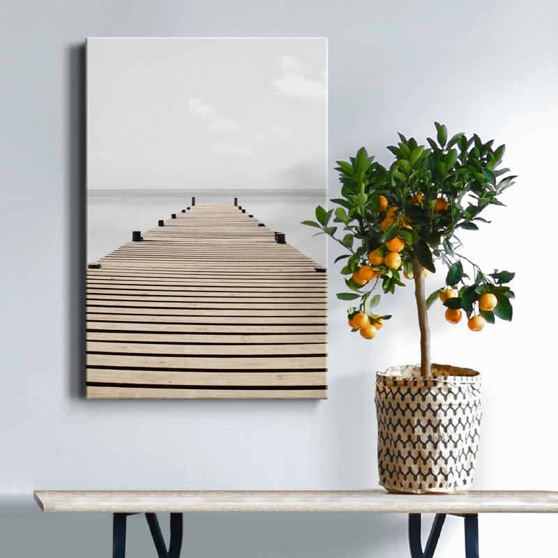 " Neutral Skies ", 12" H x 8" W x 1" D