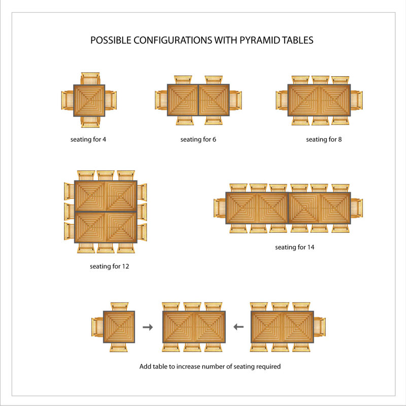 Outdoor Teak Dining Table