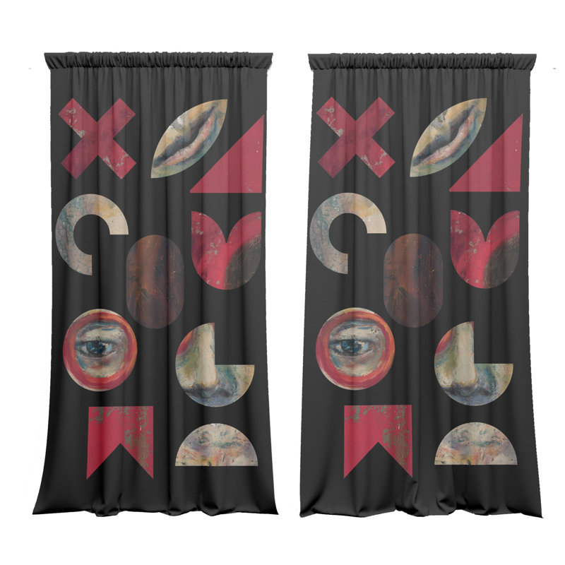 Velvet Blackout Curtain Panel Pair, 148cm Width x 200cm Drop