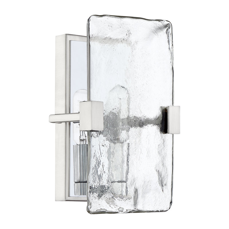 Armed Sconce, Brushed Nickel