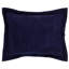 Ensemble de couvre-lit simple 100% coton Jullian Collection, couvre-lit à rayures classique avec taie décorative assortie, certifié OEKO-TEX, doux, respirant, lavable à la machine, toutes saisons, bleu marine-1667247507-1667247505