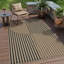 Tapis tissé antidérapant en jute