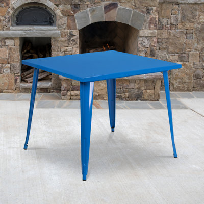 Table carrée intérieure / extérieure Angeleca