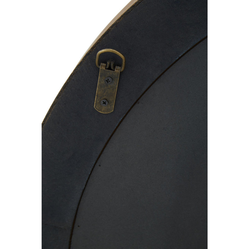 Murrysville Metal Round Wall Mirror