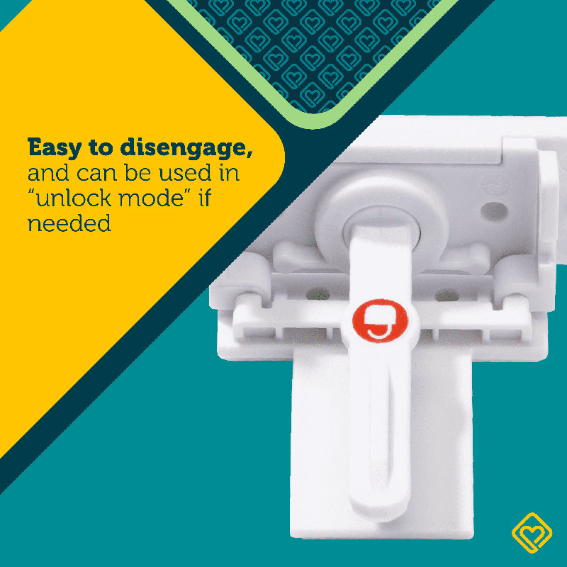 Safety 1ˢᵗ® Secure-to-Explore Adhesive Locks