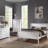Louis Philippe White Finish Bed-510410057