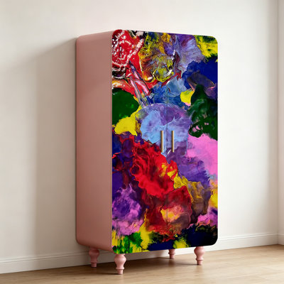 Creative household bedroom wardrobe