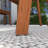 3-Piece Rectangle Solid Wood Outdoor Patio Dining Set