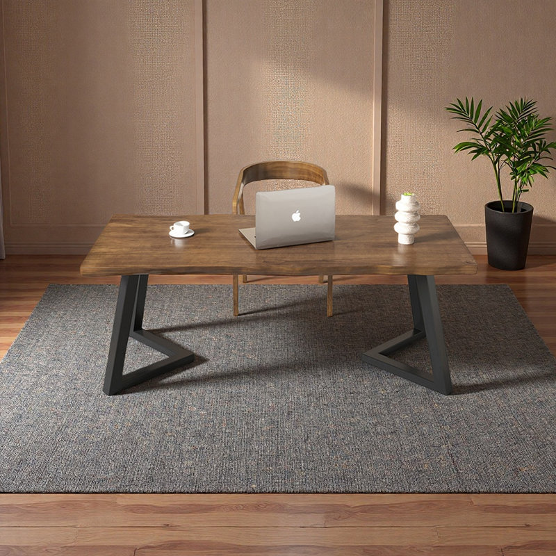 Bureau de style rétro, H 29,52 po x l 78,74 po x P 27,55 po