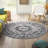 Hawkin Power Loom Oriental Area Rug-1698871843