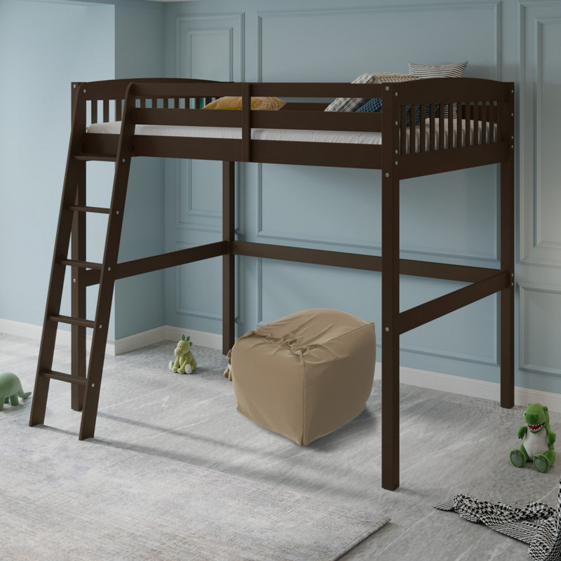 Lit mezzanine double Jahliah Kids, Cappucino