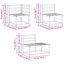 273cm Wide Patio Sectional Set