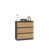 Anthracite/Artisan Oak