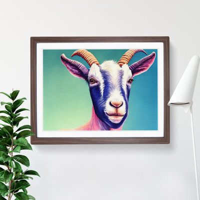 Goat in Colour Vol.1 - Framed Print