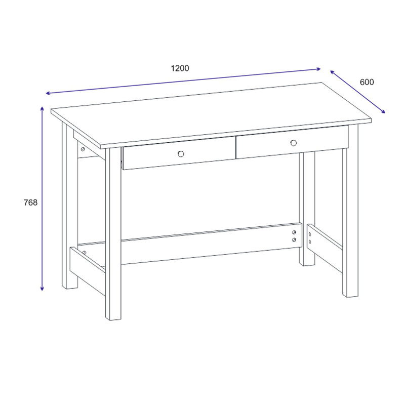 Desk Edmanda 