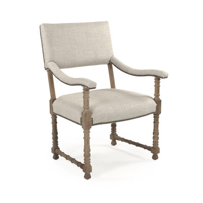 Silas Linen Armchair