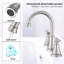Widespread 2-handle Bathroom Faucet with Drain Assembly-80806990