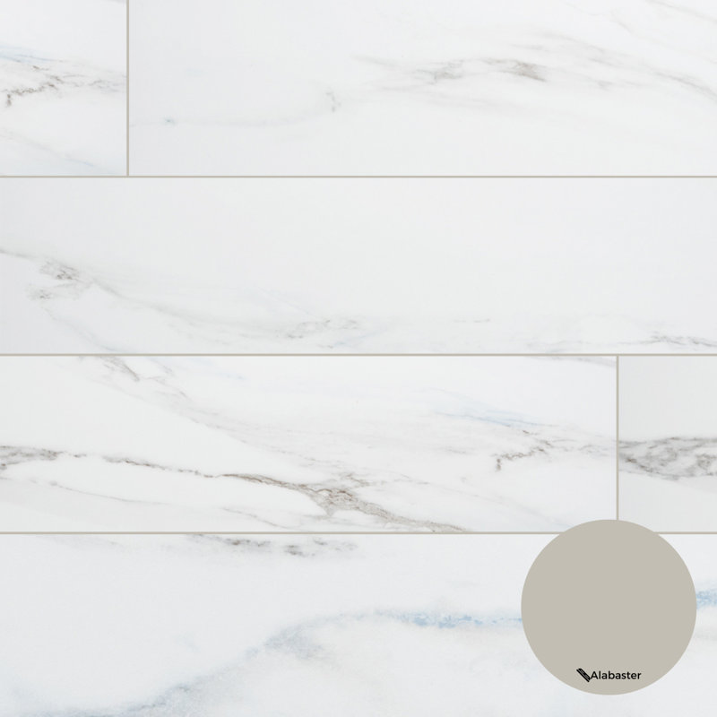 Minerva 4" x 13" Porcelain Matte Wall & Floor Tile