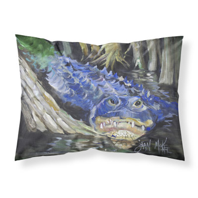 Taie d’oreiller alligator