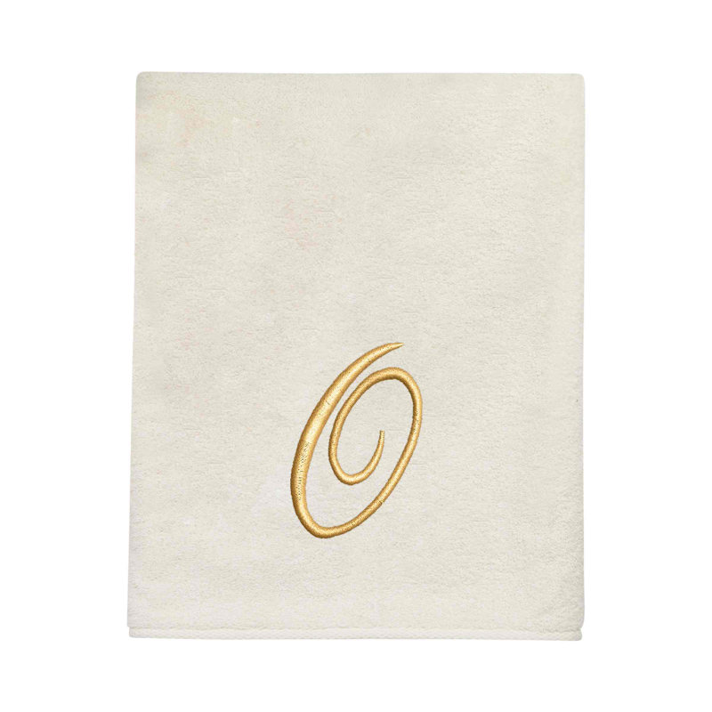 Winston Porter Zakaryan Bath Towel Letter O