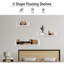 3 tablettes flottantes en U Keokee-294965919