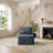 Modern Armless Floor-Hugging Modular Compression Sofa-1292580381