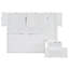 Lit escamotable simple avec placard, tiroirs et bureau