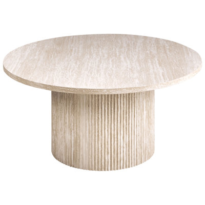 Meith Pedestal Coffee Table