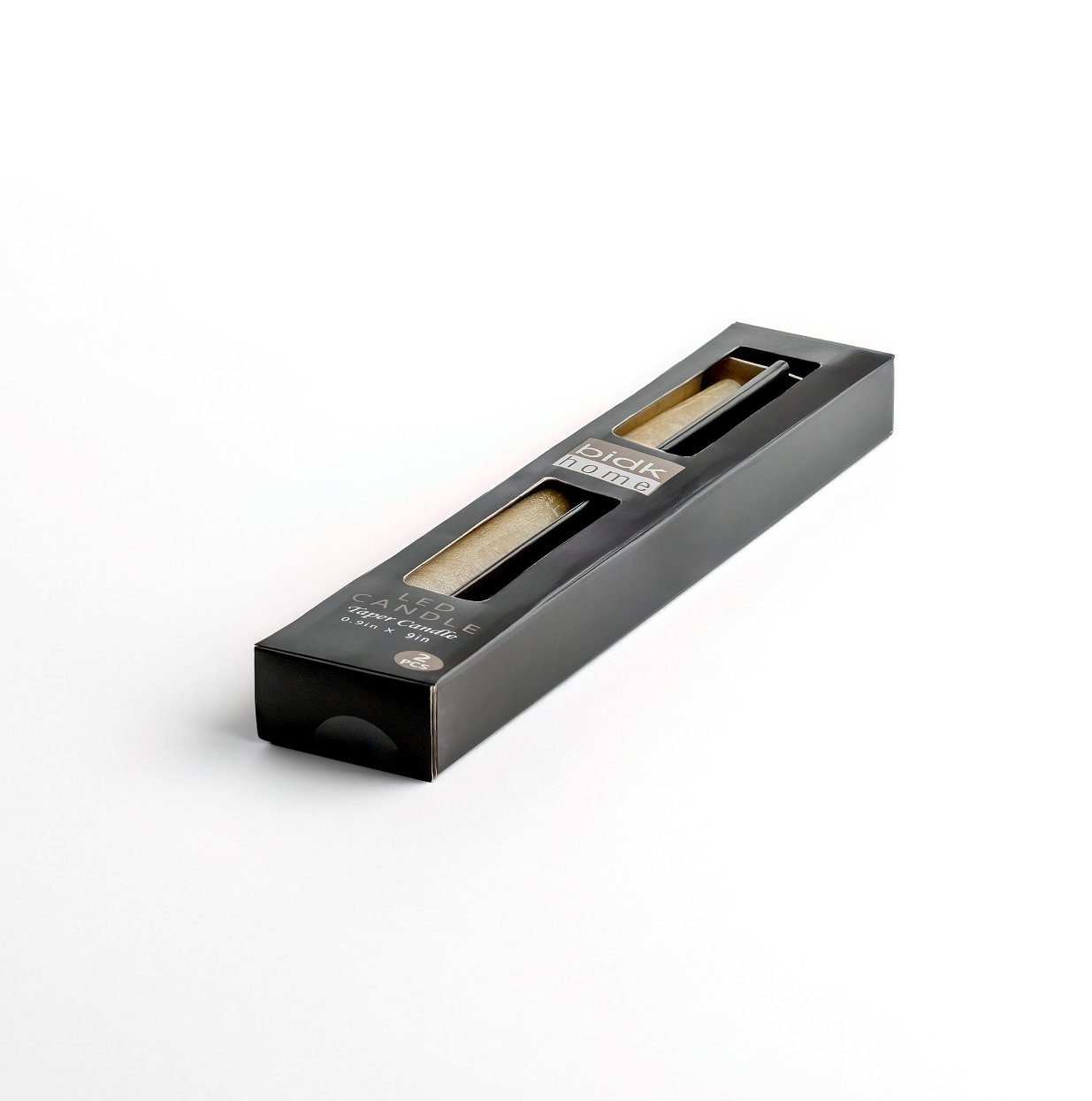 Flameless Taper Candle, Yellow