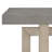 Entryway Table With Pine Veneer,Unique Triple Rectangle Design Console Table With Thick Pine Wood Legs,Extra Long Sofa Table-1360468927