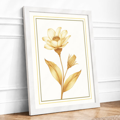 Gilded Bloom Study Botanical - Print