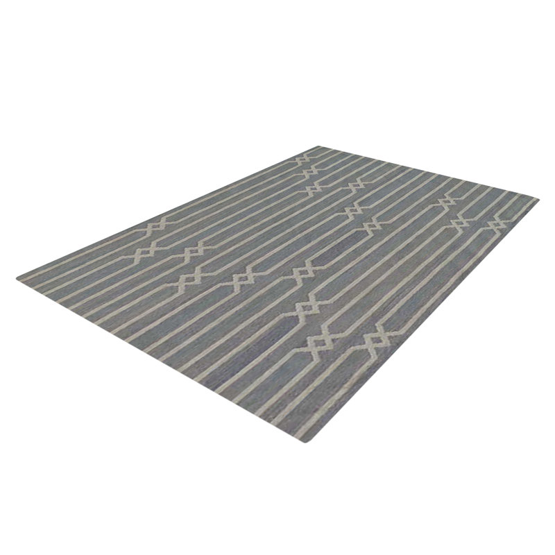Geometric Hand Woven Area Rug, Rectangle 120 x 180cm