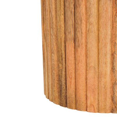 Solid Wood Frame End Table