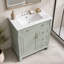Meuble-lavabo avec tiroir en céramique 3 tiroirs et armoire Heywood-413314260