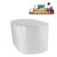 Baignoire autoportante 67 "avec drain interne Streamline-102146016