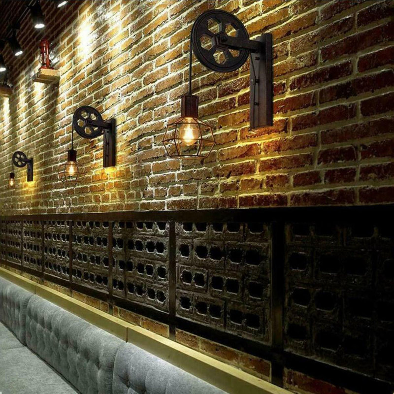 Dey Armed Sconce, Black