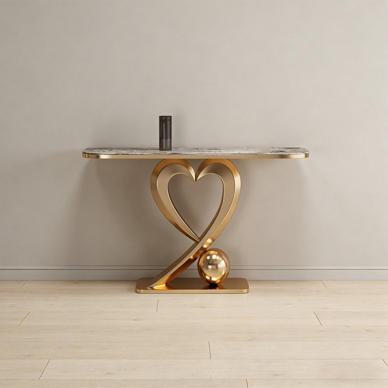 Console Modern Minimalist Luxury Art, H 33,46 po x l 39,37 po x P 15,75 po