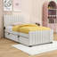 Sterns Twin Wooden Platform Bed with Trundle-791209674