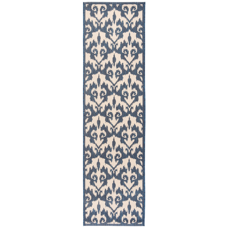 Damitri Performance Geometric Rug, Runner 2'3" x 8'