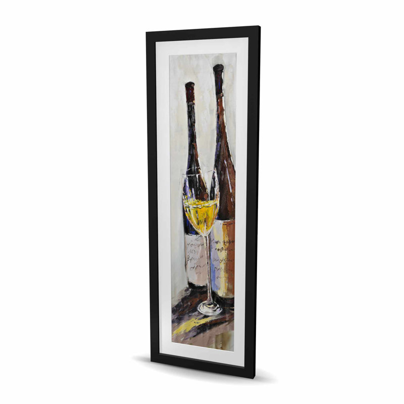 Deux fêtes brunes avec un verre de vin blanc