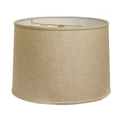 15" Throwback Drum Linen Lampshade