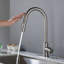 Robinet de cuisine tactile avec douchette extractible-117563068