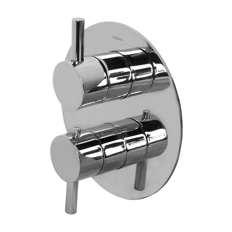 Cigno Built-in Faucet Trim, Polished Chrome