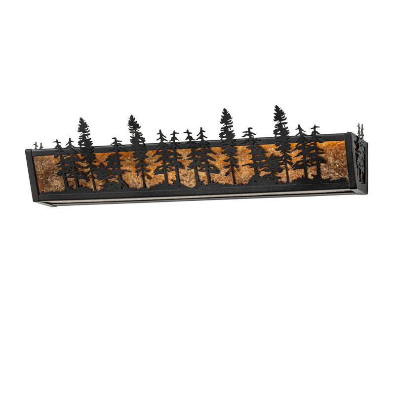 4 - Light Flush Mounted Sconce
