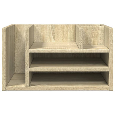 Desk Organiser 44.5X24x25 Cm Engineered Wood