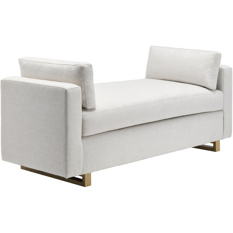 Naara Modern Bench, White